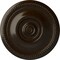 Ekena Millwork Raynor Ceiling Medallion (Fits Canopies up to 6"), Hand-Painted Bronze, 20 5/8"OD x 1 3/8"P CM20BEBZS - alternate 1